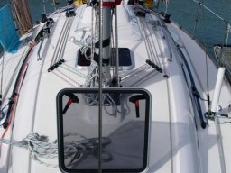 Stage Croisère Concarneau 2007 - Baïkal, vu de devant